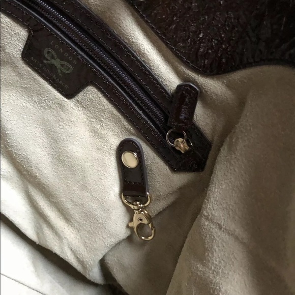 Luxury Item! Authentic Patent Leather Anya Hindmarch Tote & Handbag Protector - Picture 3 of 10